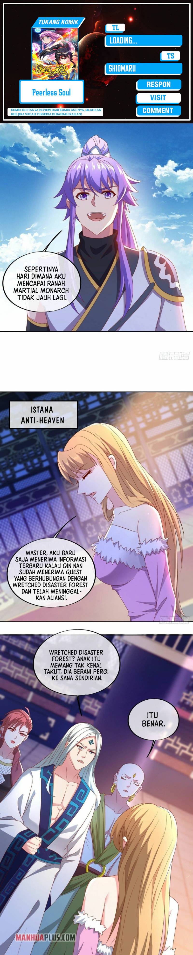 Peerless Soul Chapter 492 Bahasa Indonesia